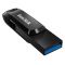 Sandisk Ultra Dual USB Flash Drive Go 128GB, USB-C pendrive (183598)